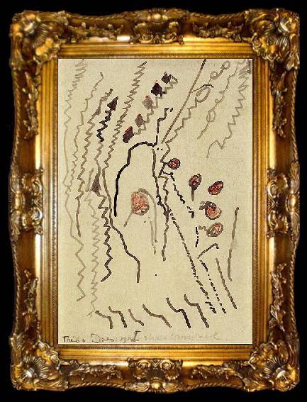 framed  Theo van Doesburg Straatmuziek I, ta009-2